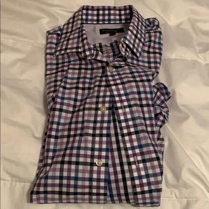 Banana Republic Plaid Dress Shirt
